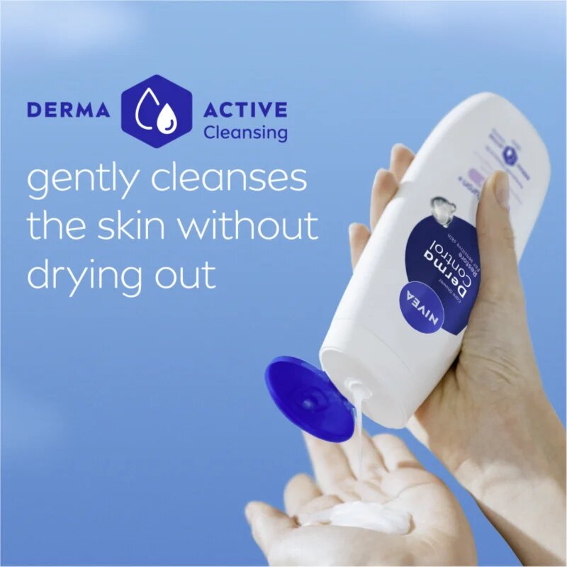 Nivea Derma Control Restore hydratační sprchový gel s kyselinou hyaluronovou 250 ml