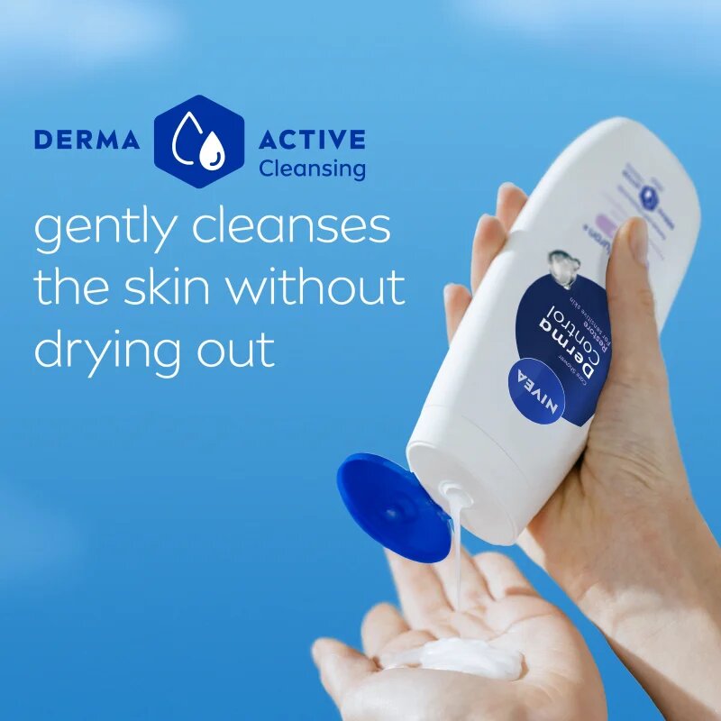 Nivea Derma Control Restore hydratační sprchový gel s kyselinou hyaluronovou 500 ml