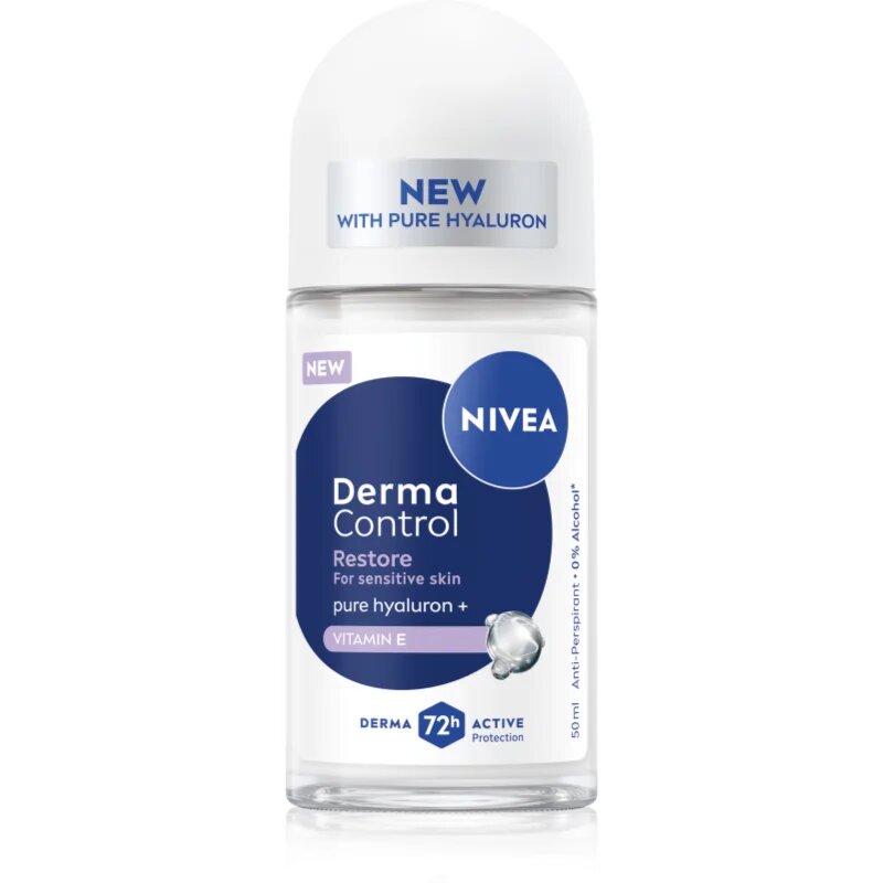 Nivea Derma Control Restore kuličkový antiperspirant 72h 50 ml