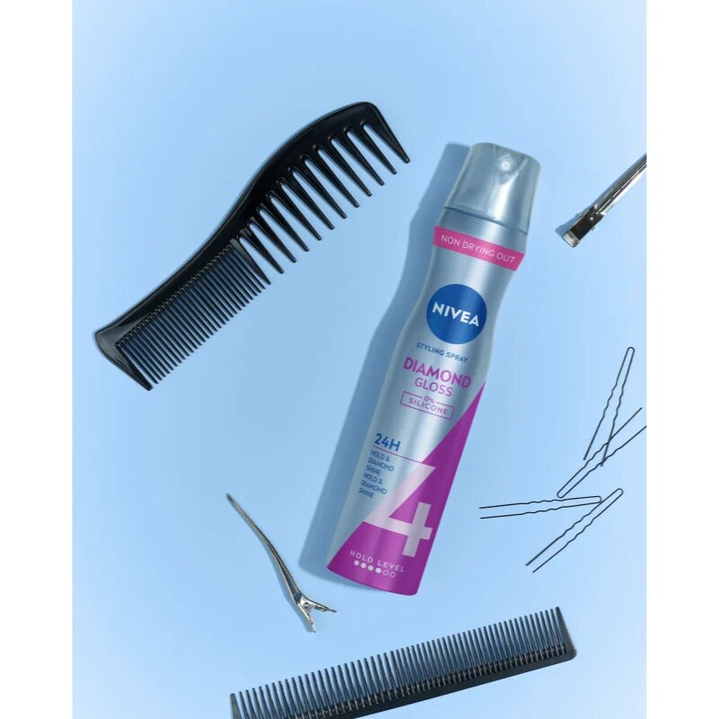 Nivea Diamond Gloss lak na vlasy 250 ml