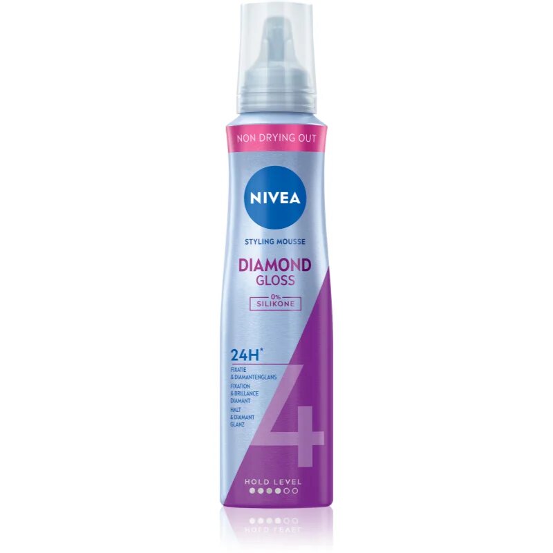 Nivea Diamond Gloss pěnové tužidlo 150 ml