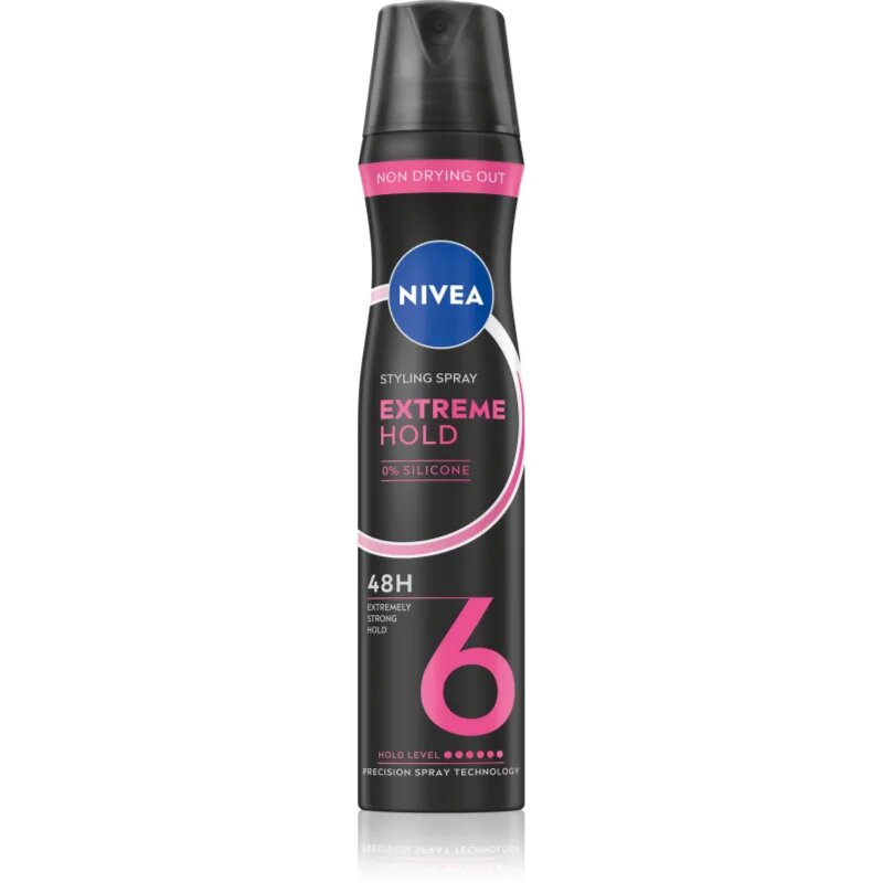 Nivea Extreme Hold lak na vlasy se silnou fixací 250 ml