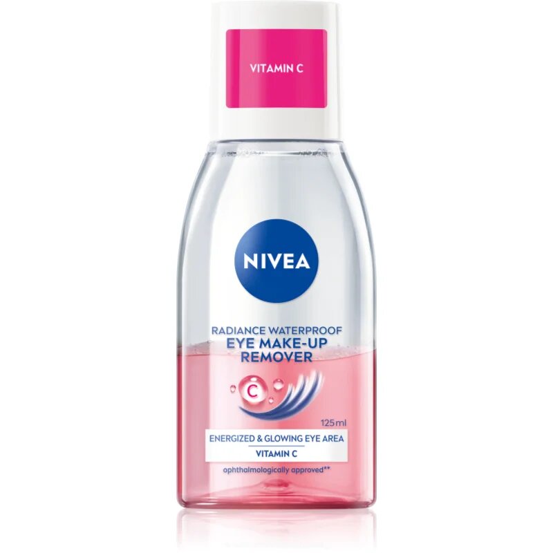 Nivea Face Cleansing Dvoufázový odličovač očí a make-upu 125 ml