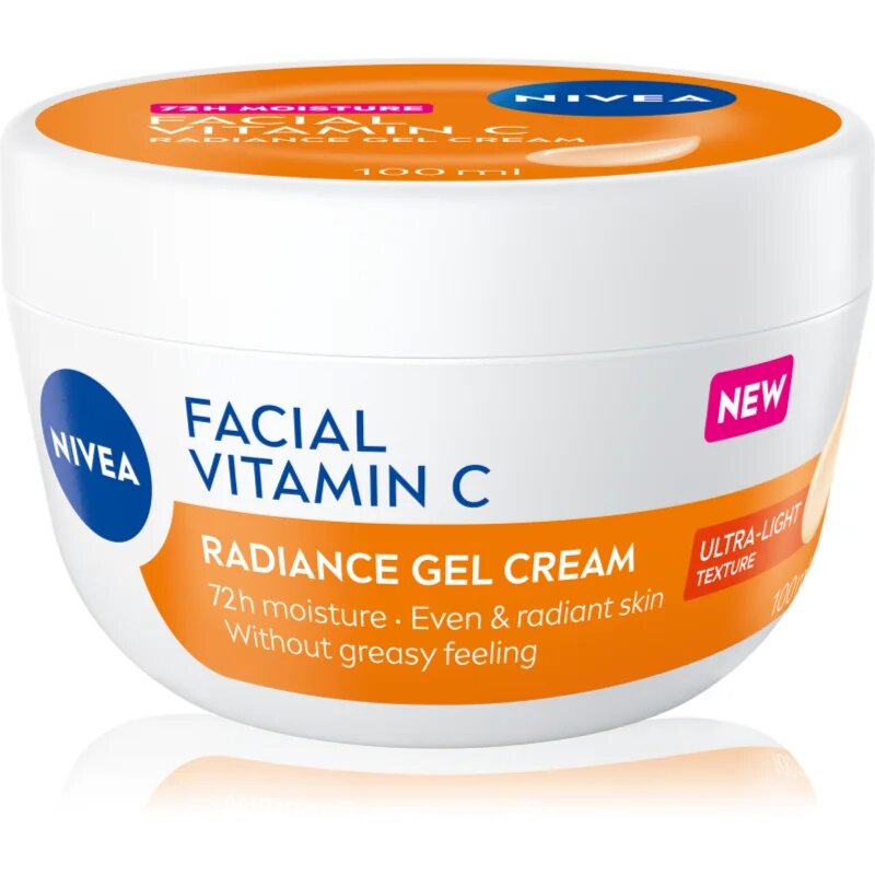 Nivea Facial Vitamin C rozjasňující gel krém 100 ml