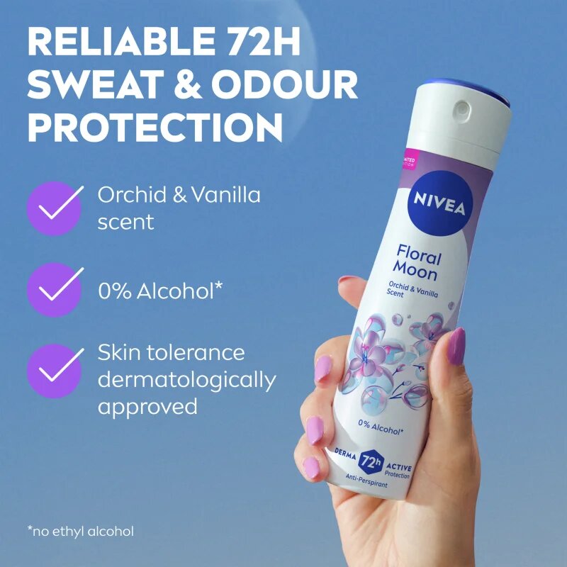 Nivea Floral Moon antiperspirant ve spreji 150 ml
