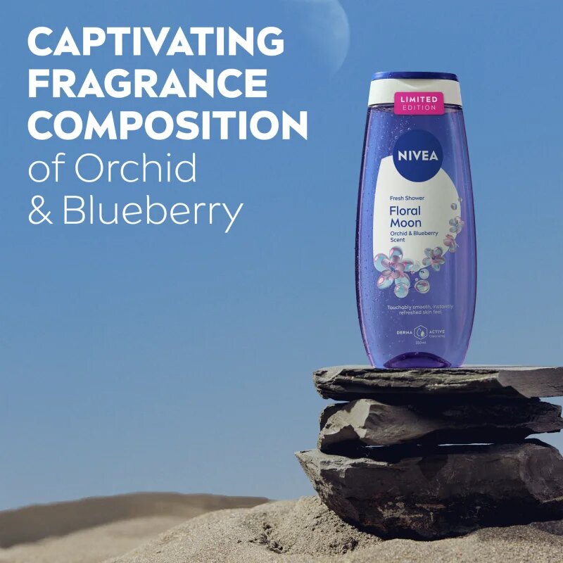 Nivea Floral Moon osvěžující sprchový gel limitovaná edice 250 ml