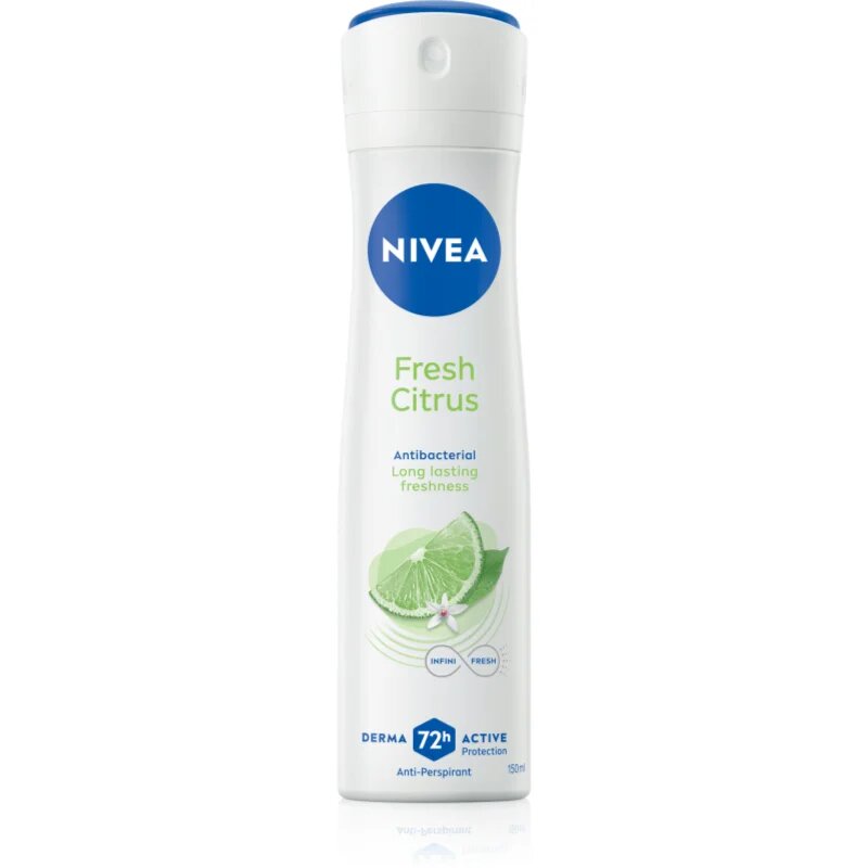 Nivea Fresh Citrus antiperspirant ve spreji 72h 150 ml