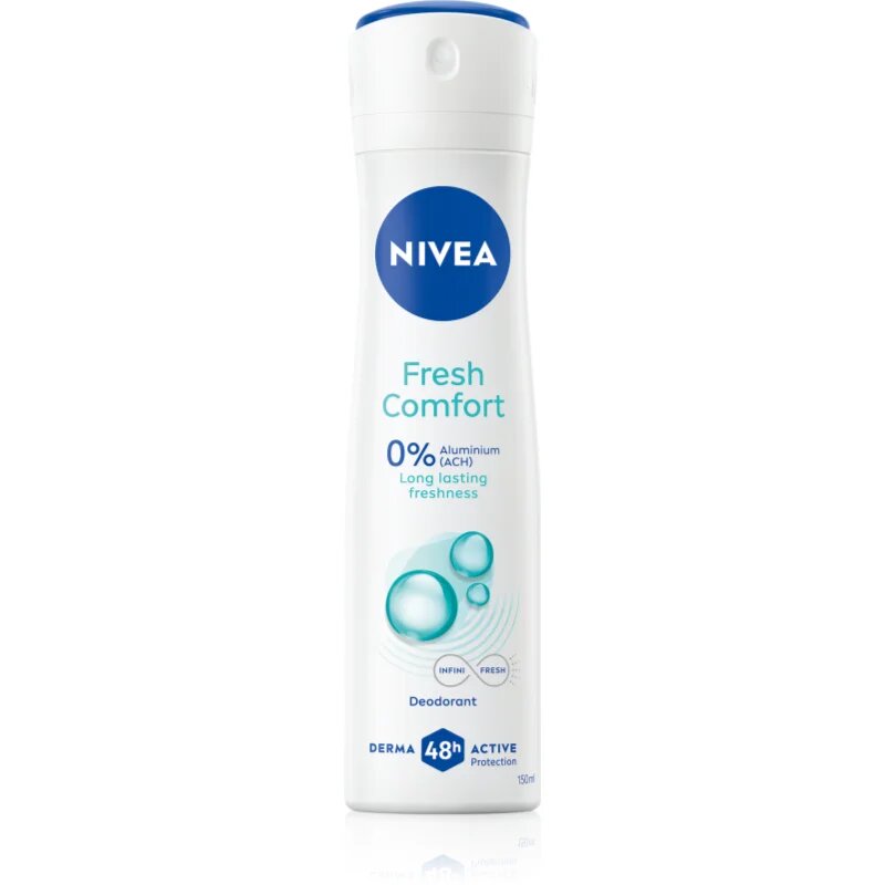 Nivea Fresh Comfort deodorant ve spreji pro ženy 150 ml