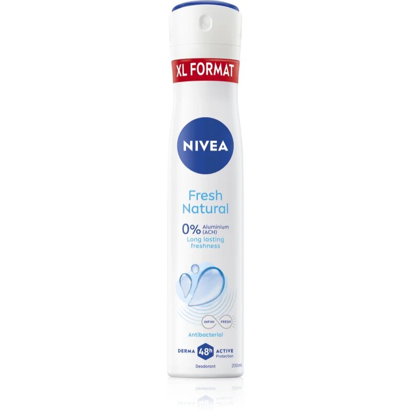 Nivea Fresh Natural deodorant ve spreji pro ženy 200 ml