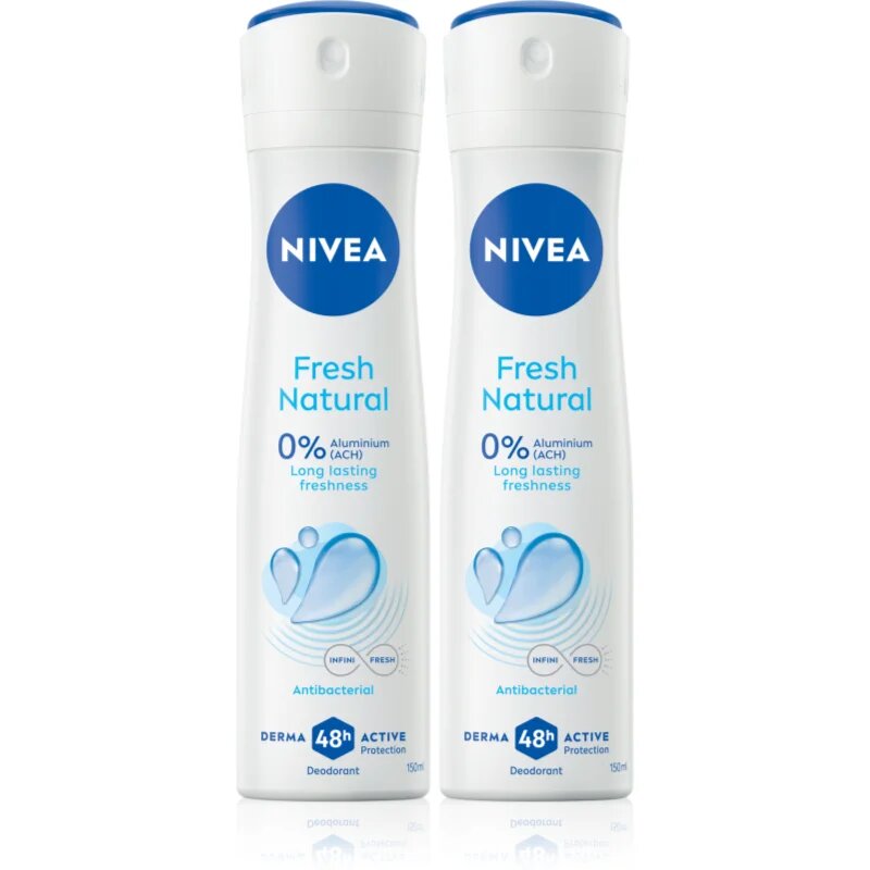 Nivea Fresh Natural sada na tělo