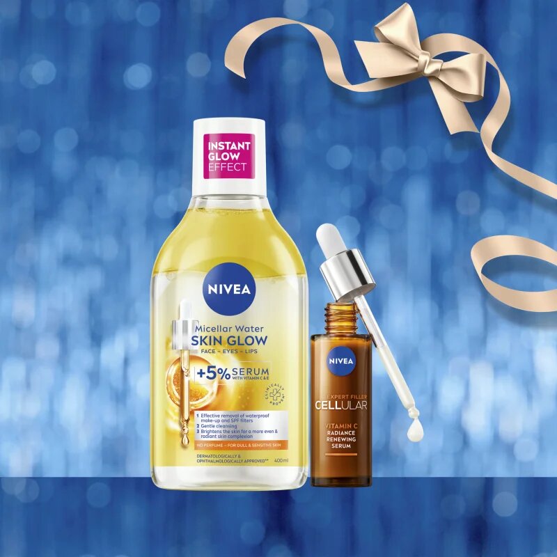 Nivea Glowing Skin dárková sada pro rozjasnění pleti