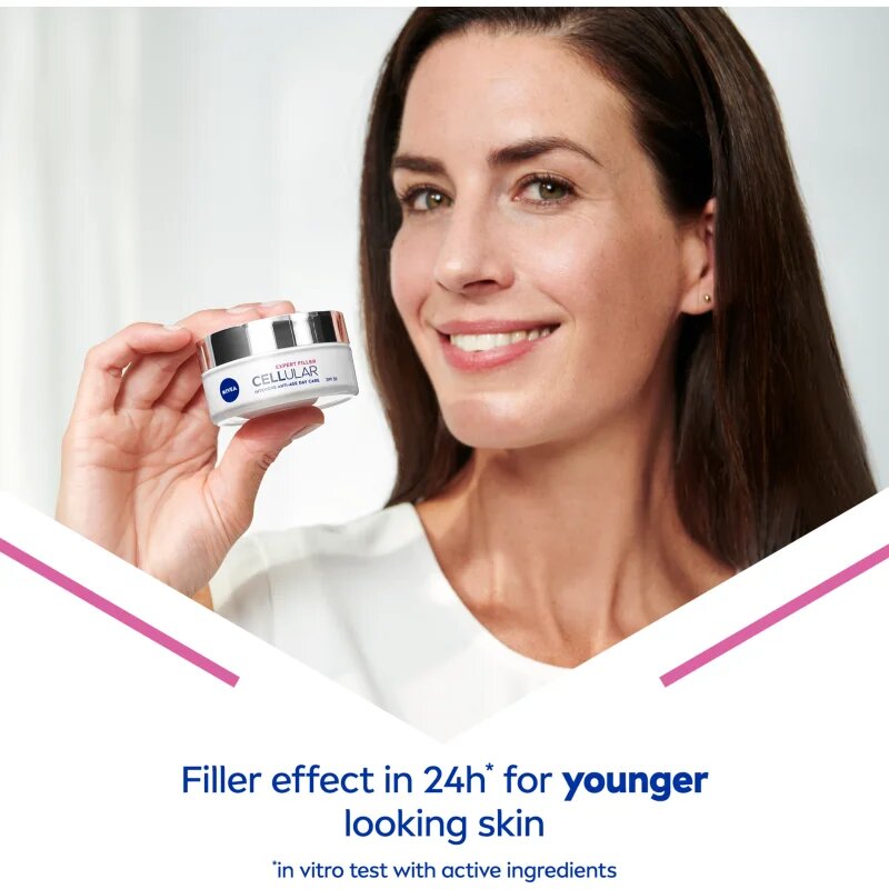 Nivea Hyaluron Cellular Filler vyplňující denní krém SPF 30 50 ml