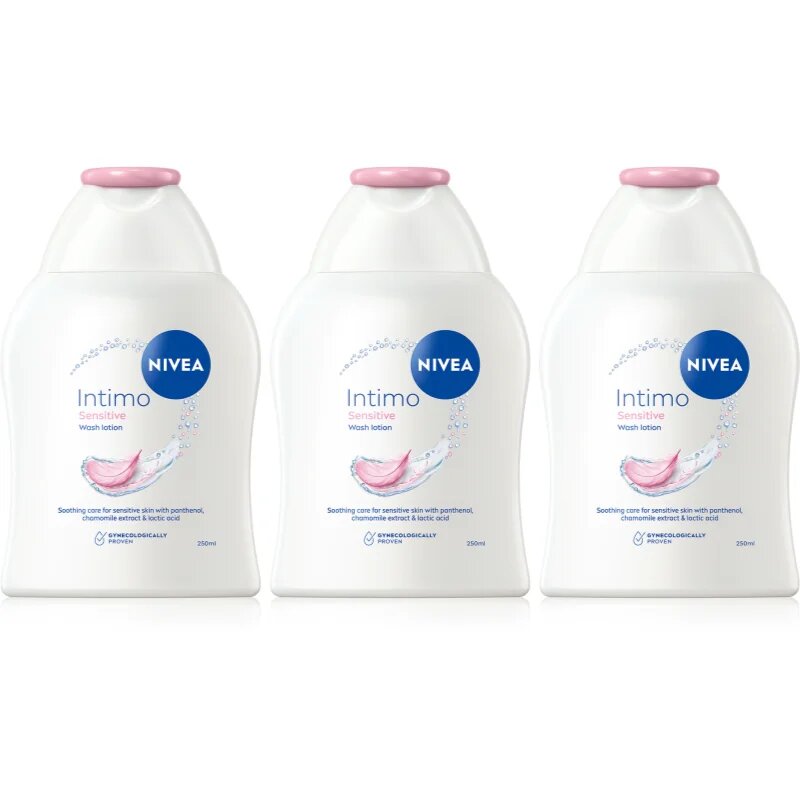 Nivea Intim Wash Trio sada na intimní hygienu