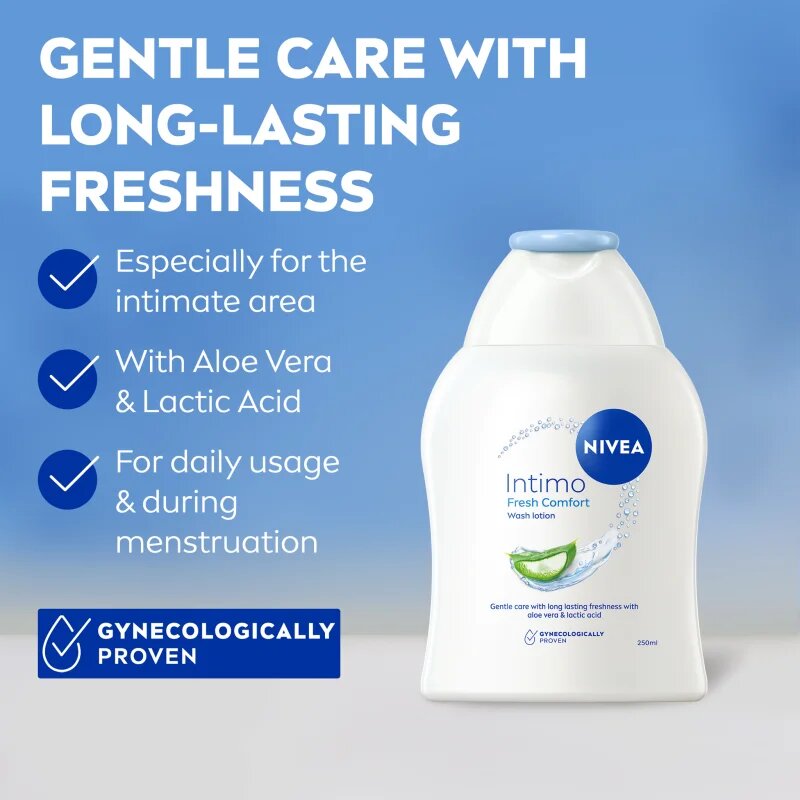 Nivea Intimo Fresh emulze pro intimní hygienu 250 ml