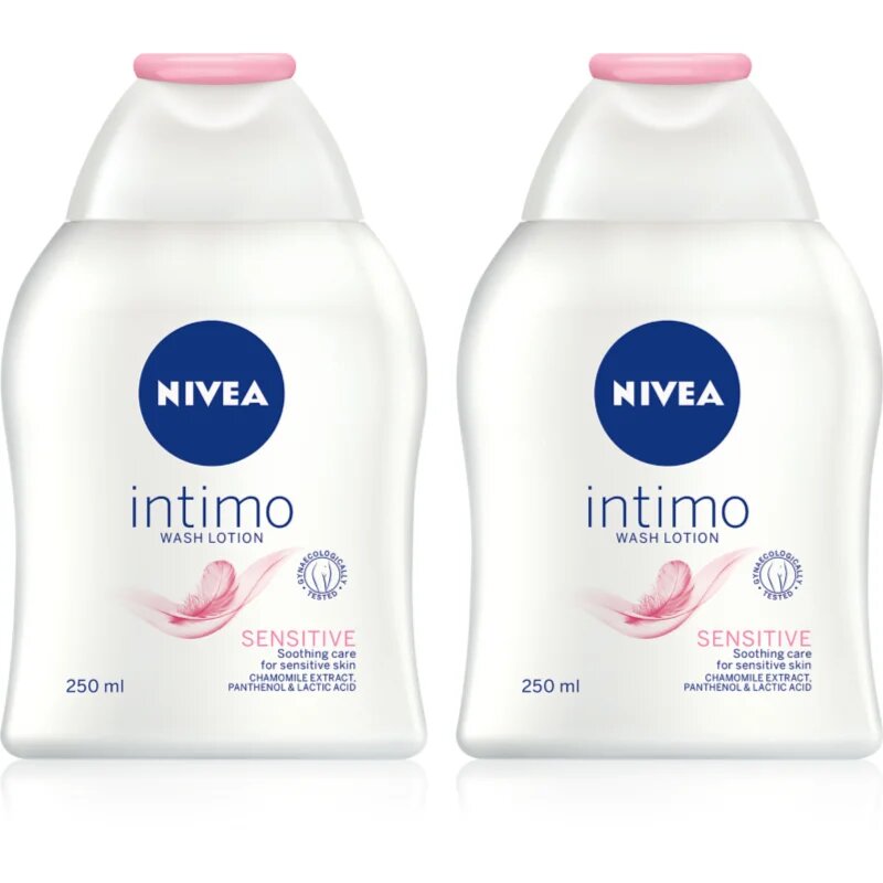 Nivea Intimo Sensitive emulze pro intimní hygienu výhodné balení