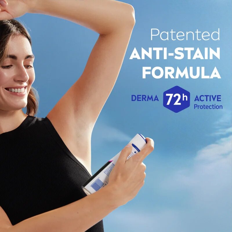 Nivea Invisible Black & White Clear antiperspirant ve spreji pro ženy 150 ml