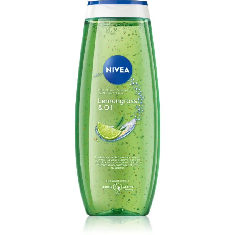 Nivea Lemongrass & Oil osvěžující sprchový gel 500 ml