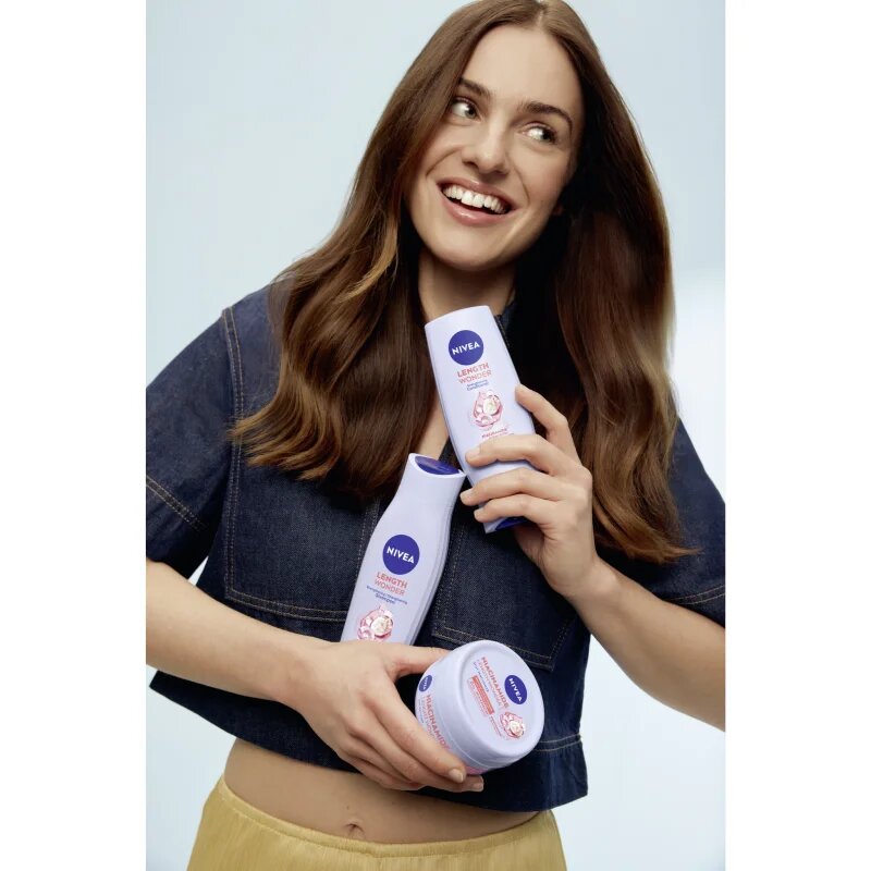 Nivea Length Wonder posilující šampon na roztřepené konečky vlasů 400 ml