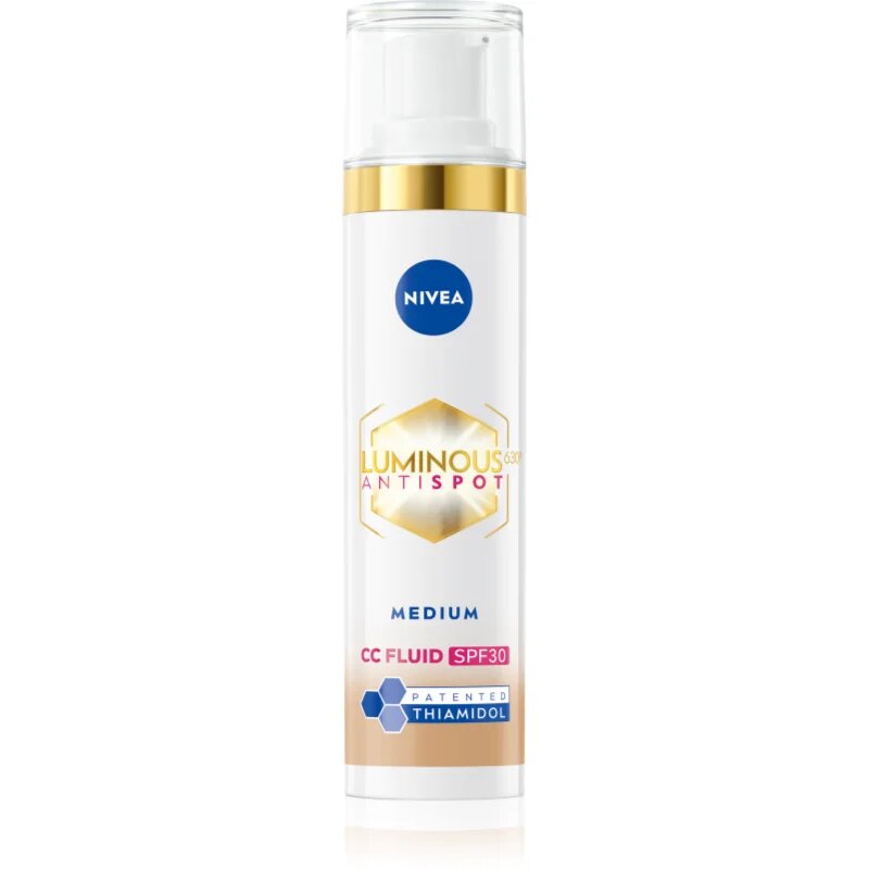 Nivea Luminous 630 Anti Spot rozjasňující CC krém SPF 30 odstín Medium 40 ml