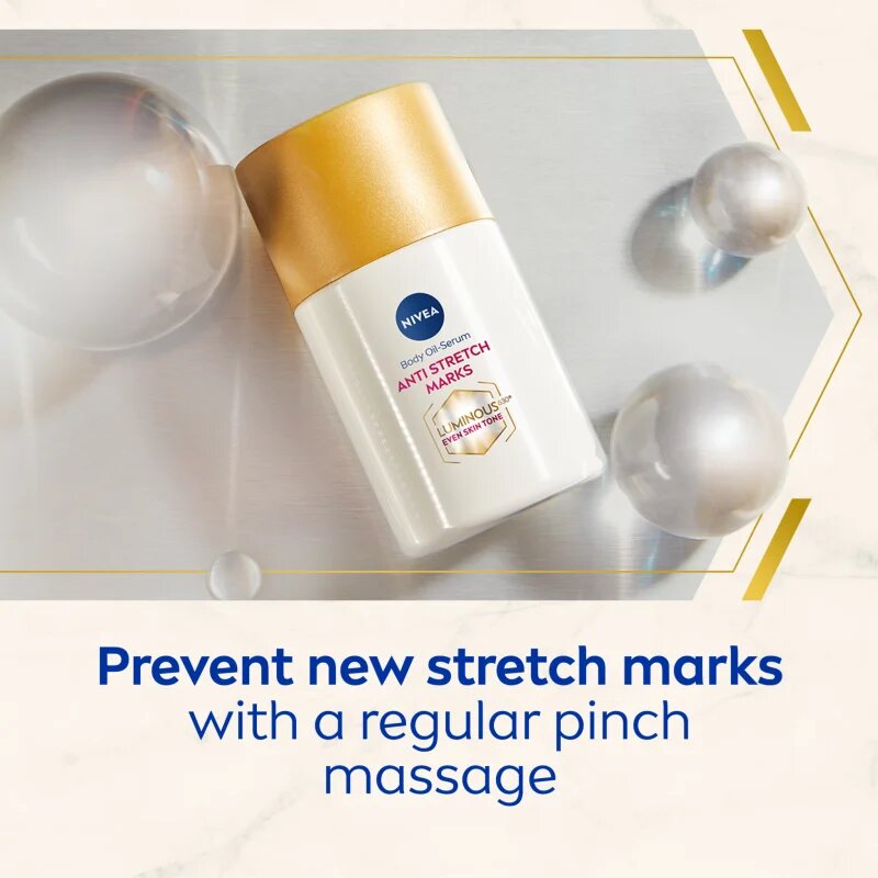 Nivea Luminous 630 olejové sérum proti striím 100 ml