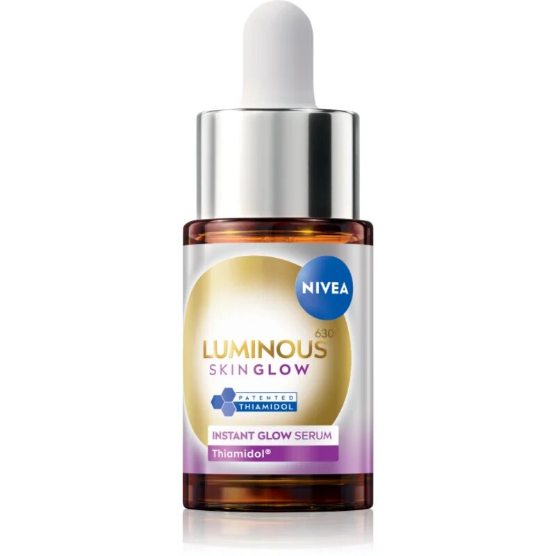 Nivea Luminous 630 Skin Glow rozjasňující pleťové sérum 15 ml
