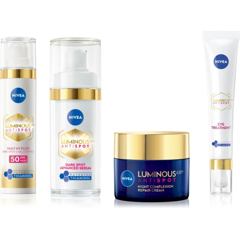 Nivea Luminous sada pro rozjasnění a vyhlazení pleti