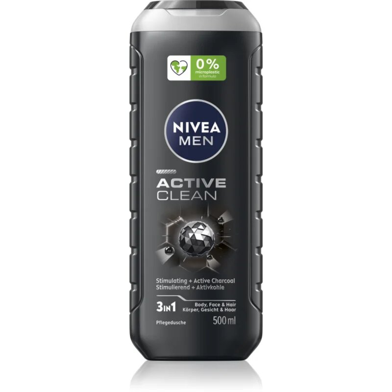 Nivea MEN Active Clean sprchový gel pro muže 500 ml