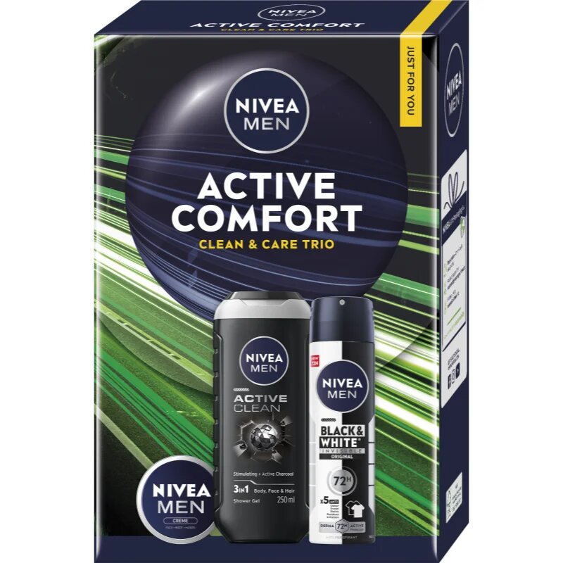 Nivea MEN Active Comfort dárková sada na tělo