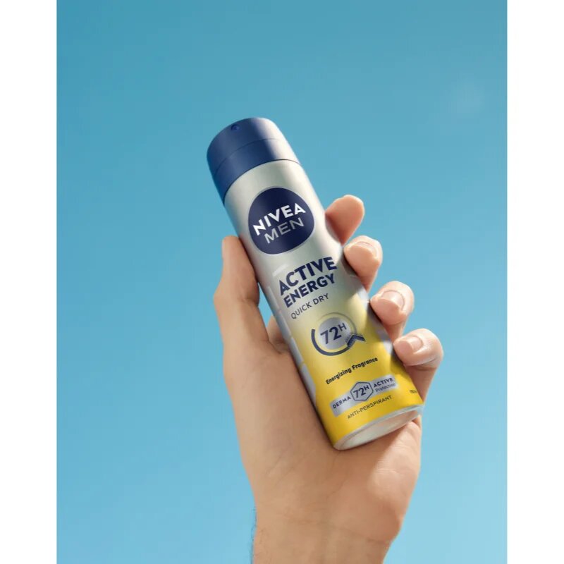 Nivea MEN Active Energy antiperspirant ve spreji pro muže 150 ml
