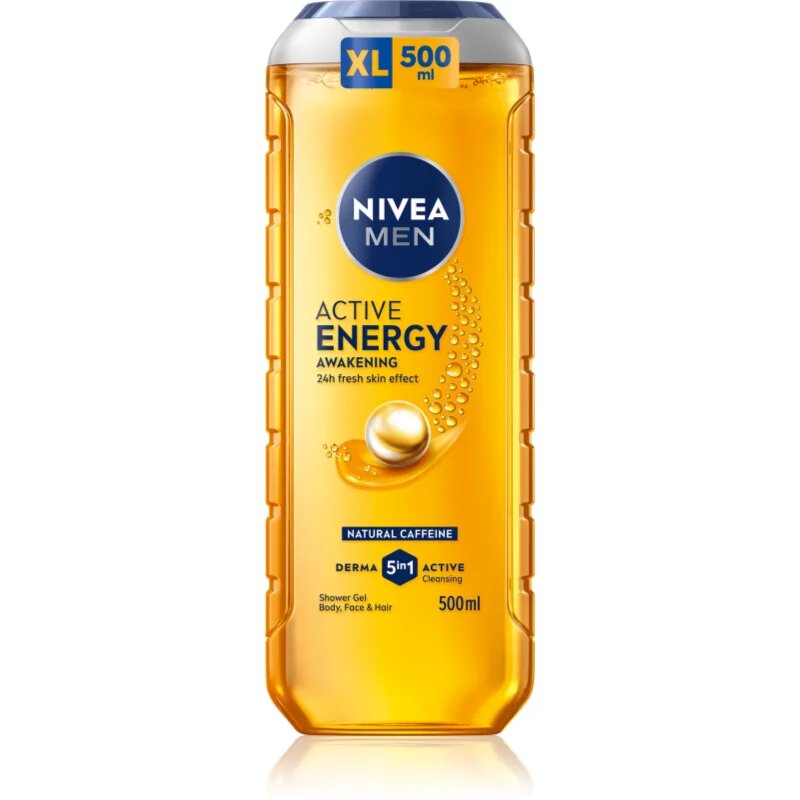 Nivea MEN Active Energy sprchový gel pro muže 500 ml