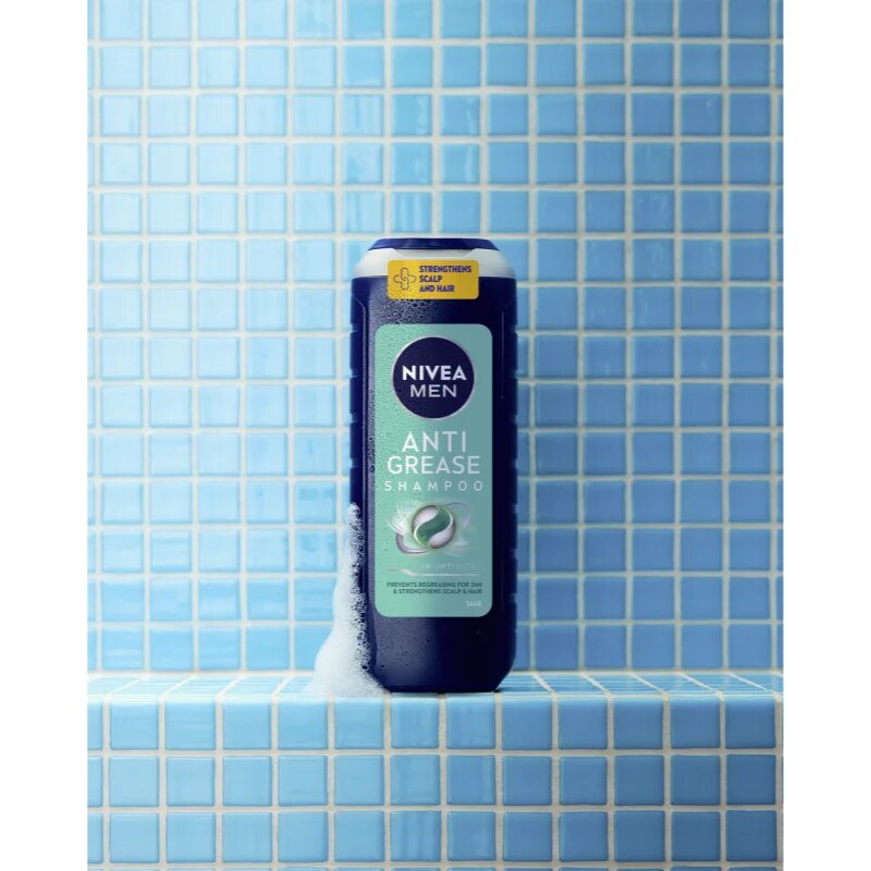 Nivea MEN Anti Grease šampon pro mastnou vlasovou pokožku 500 ml