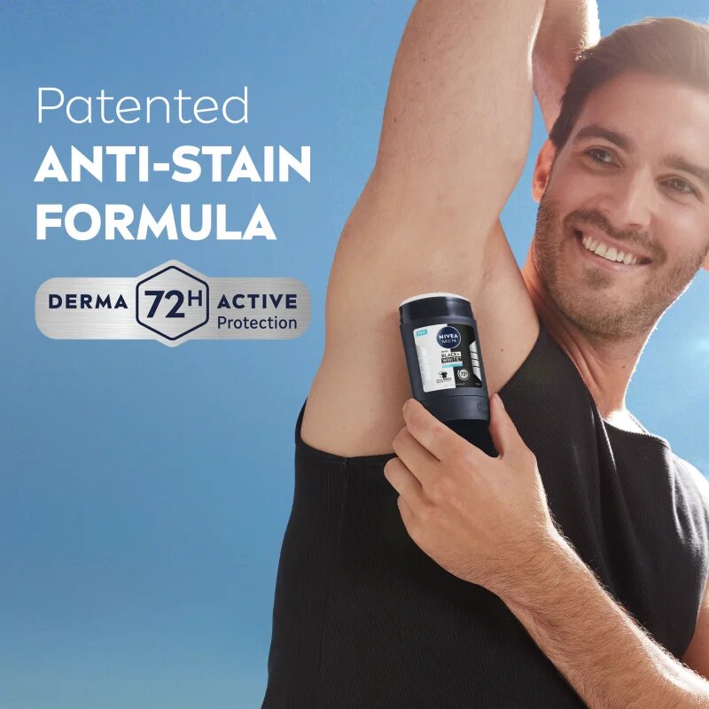 Nivea MEN Black & White Invisible Fresh tuhý antiperspirant pro muže 50 ml