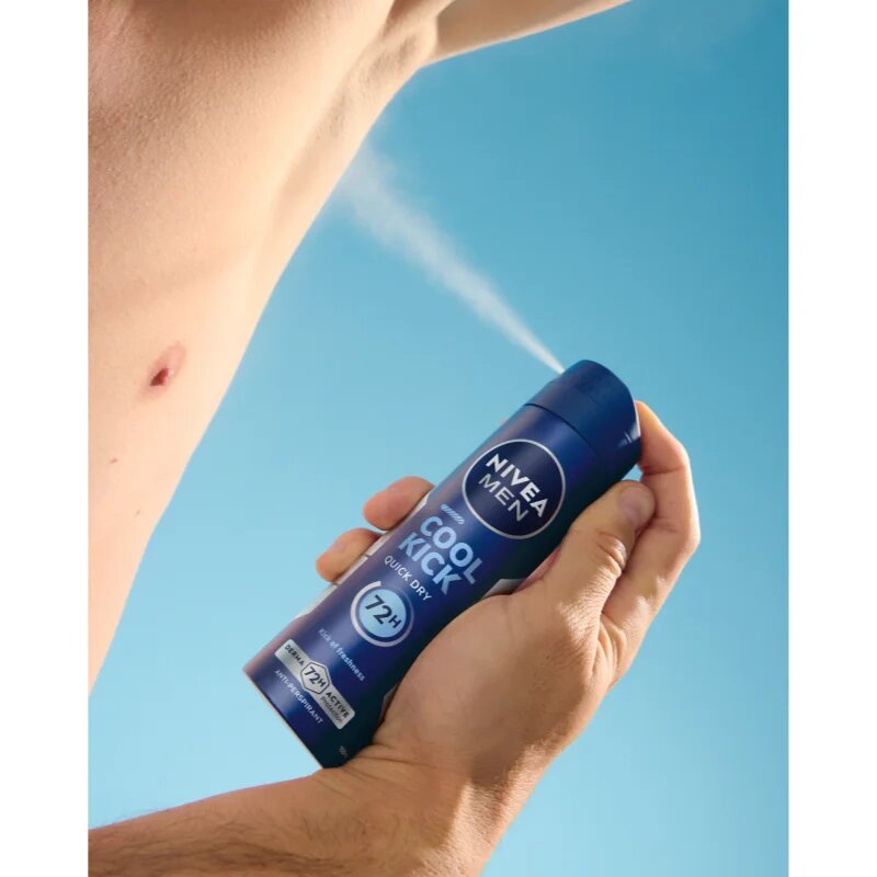 Nivea MEN Cool Kick antiperspirant ve spreji pro muže 150 ml