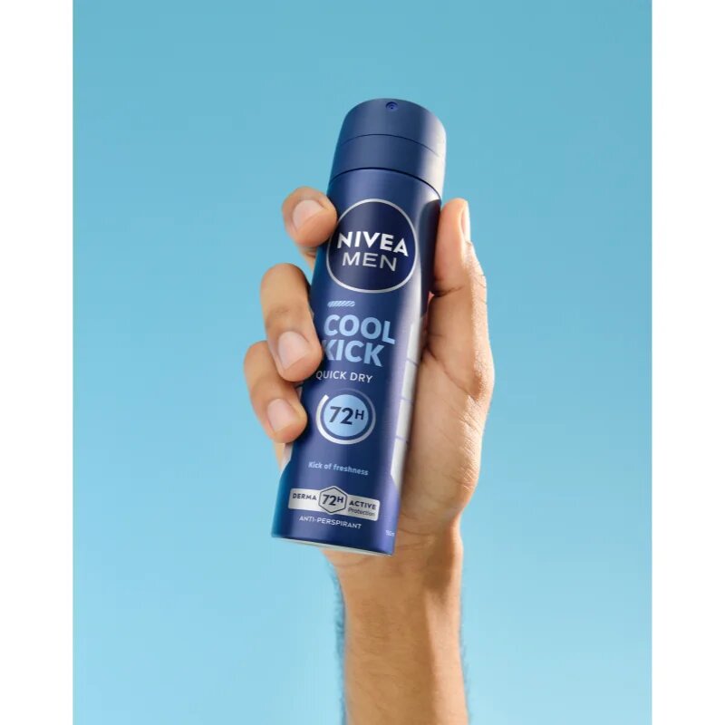 Nivea MEN Cool Kick antiperspirant ve spreji pro muže 150 ml