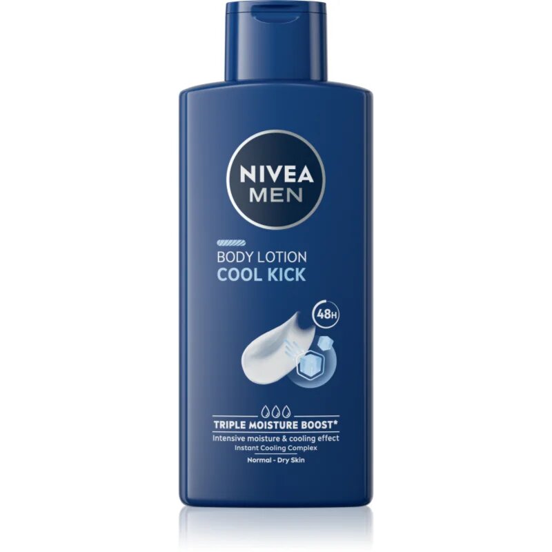 Nivea MEN Cool Kick hydratační tělové mléko 400 ml