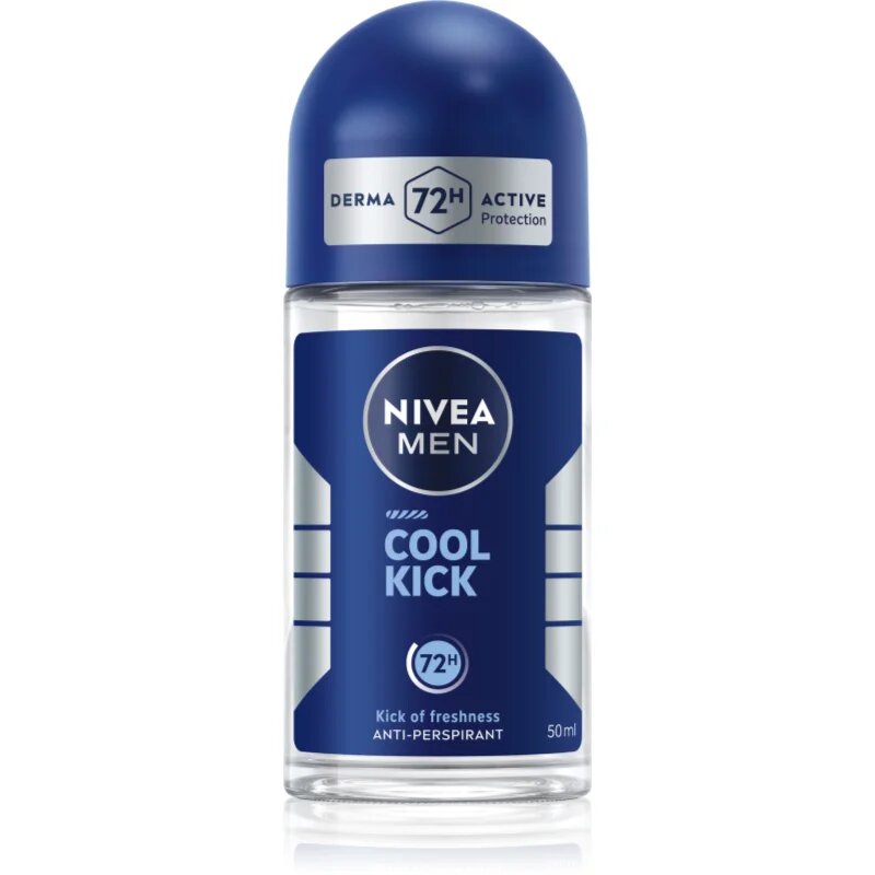 Nivea MEN Cool Kick kuličkový antiperspirant pro muže 50 ml