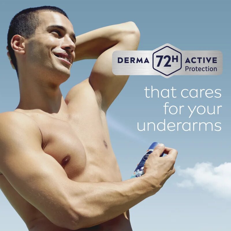 Nivea MEN Cool Marine antiperspirant ve spreji 150 ml