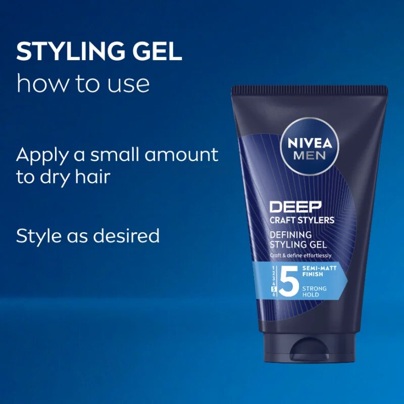 Nivea MEN Craft Stylers gel na vlasy 150 ml