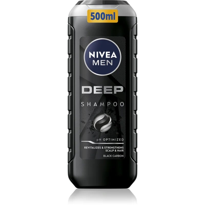 Nivea MEN Deep posilující šampon 500 ml