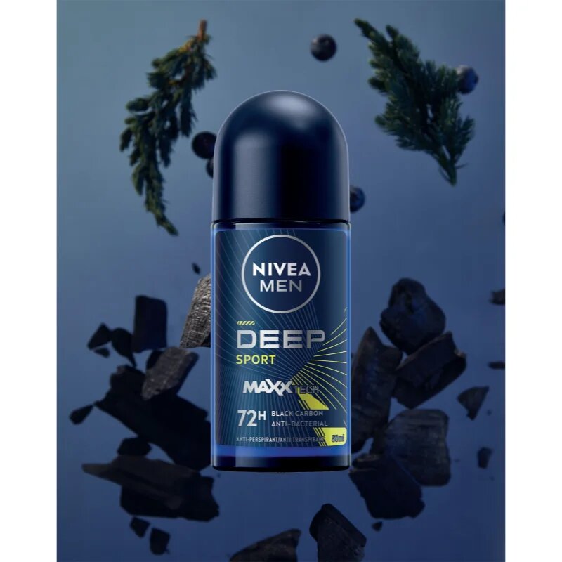 Nivea MEN Deep Sport kuličkový antiperspirant pro muže 50 ml