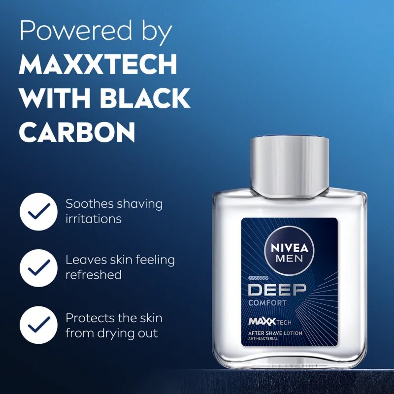 Nivea MEN Deep voda po holení pro muže 100 ml