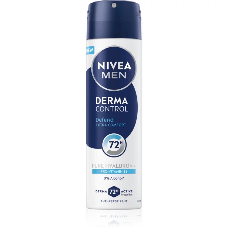 Nivea MEN Derma Control Defend antiperspirant ve spreji pro muže 150 ml