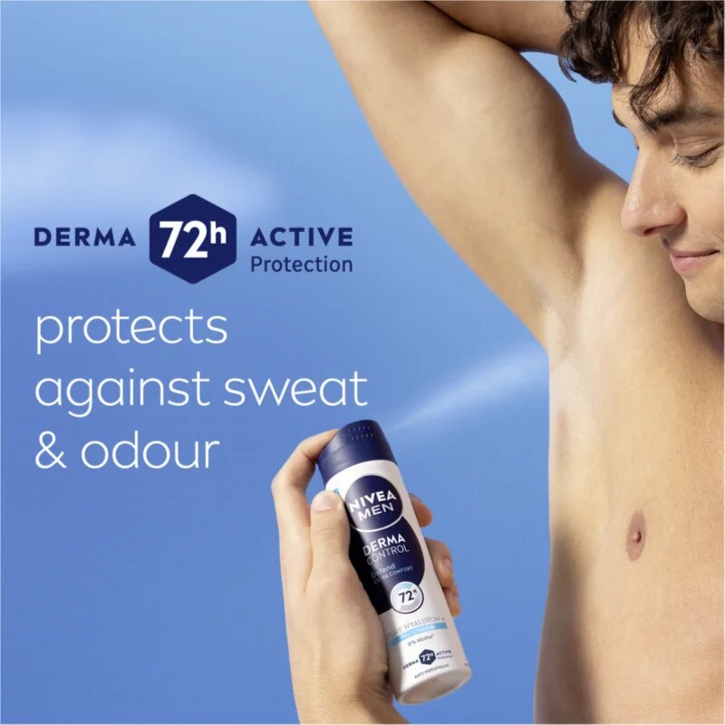 Nivea MEN Derma Control Defend antiperspirant ve spreji pro muže 150 ml