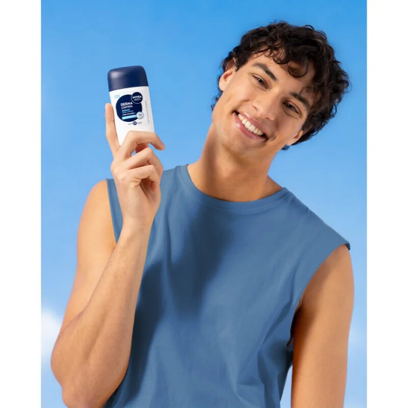 Nivea MEN Derma Control Defend tuhý antiperspirant pro muže 50 ml
