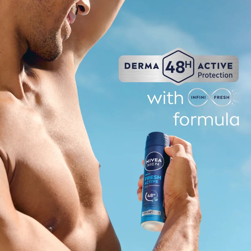 Nivea MEN Fresh Active deodorant ve spreji 150 ml