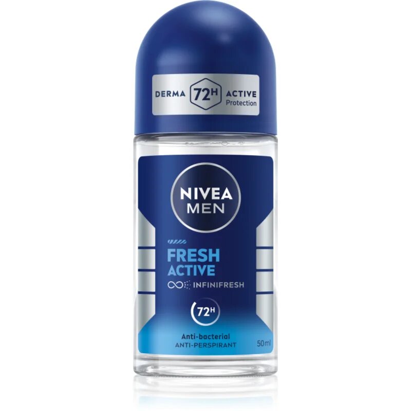 Nivea MEN Fresh Active kuličkový antiperspirant pro muže 50 ml