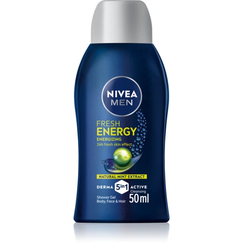 Nivea MEN Fresh Energy sprchový gel pro muže 50 ml