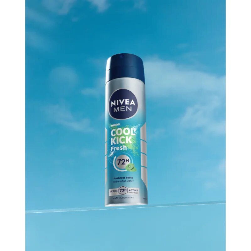 Nivea MEN Fresh Kick antiperspirant ve spreji 48h 150 ml
