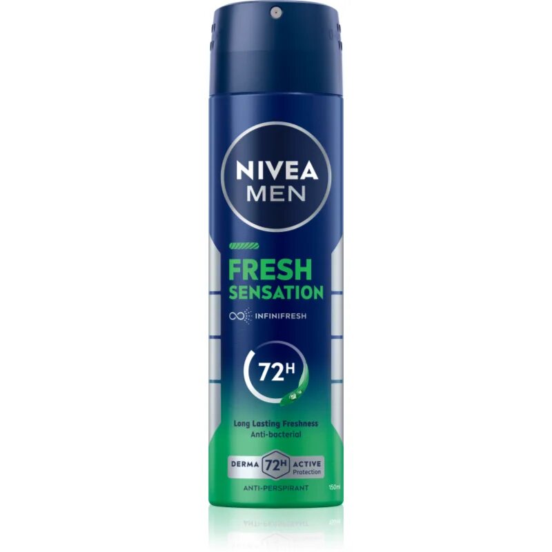 Nivea MEN Fresh Sensation antiperspirant ve spreji 72h pro muže 150 ml