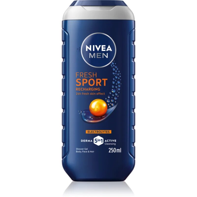 Nivea MEN Fresh Sport sprchový gel s minerály pro muže 250 ml